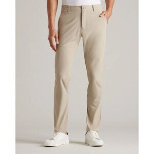 RHONE Commuter Pant Slim Sz 35 Khaki